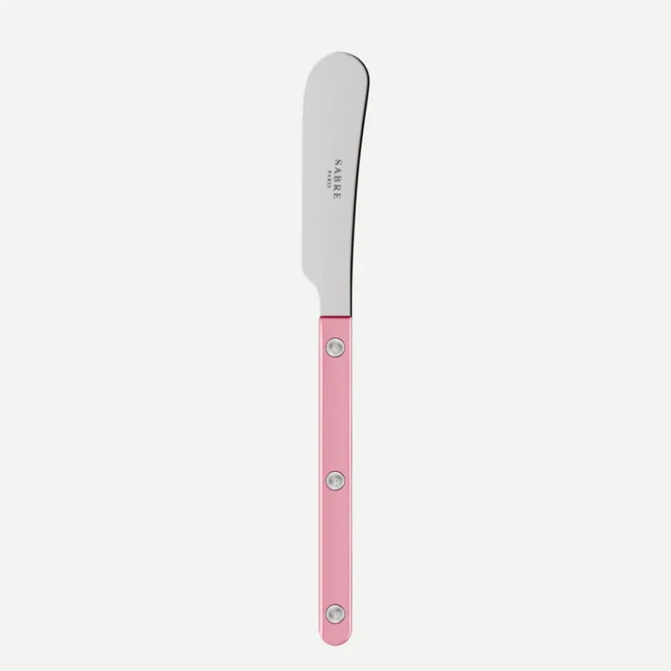 Bistrot Pearly Soft Pink Butter Spreader 5"1/2