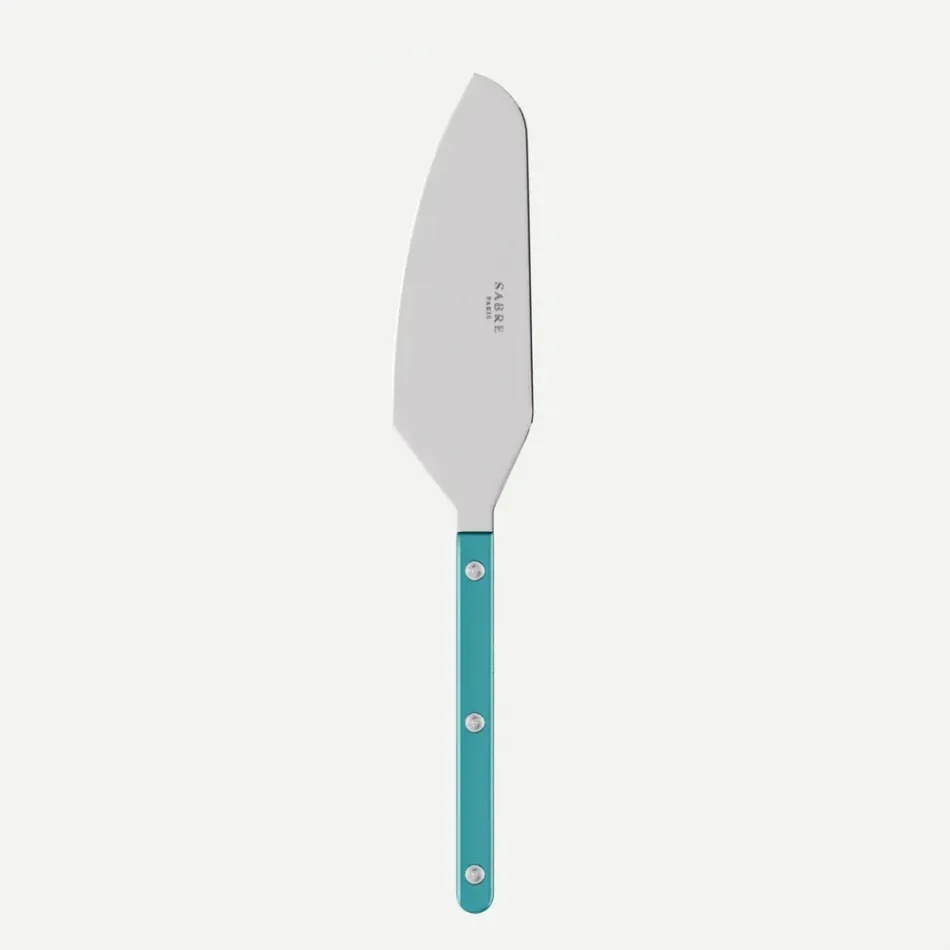 Bistrot Pearly Turquoise Tart Slicer 10"