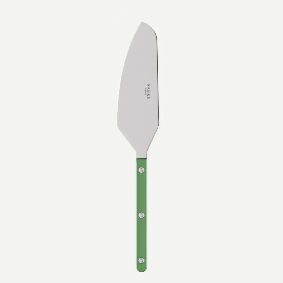 Bistrot Pearly Garden Green Tart Slicer 10"