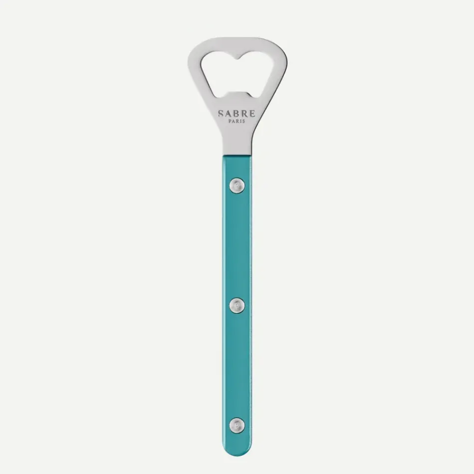 Bistrot Pearly Turquoise Bottle Opener 6"1/4