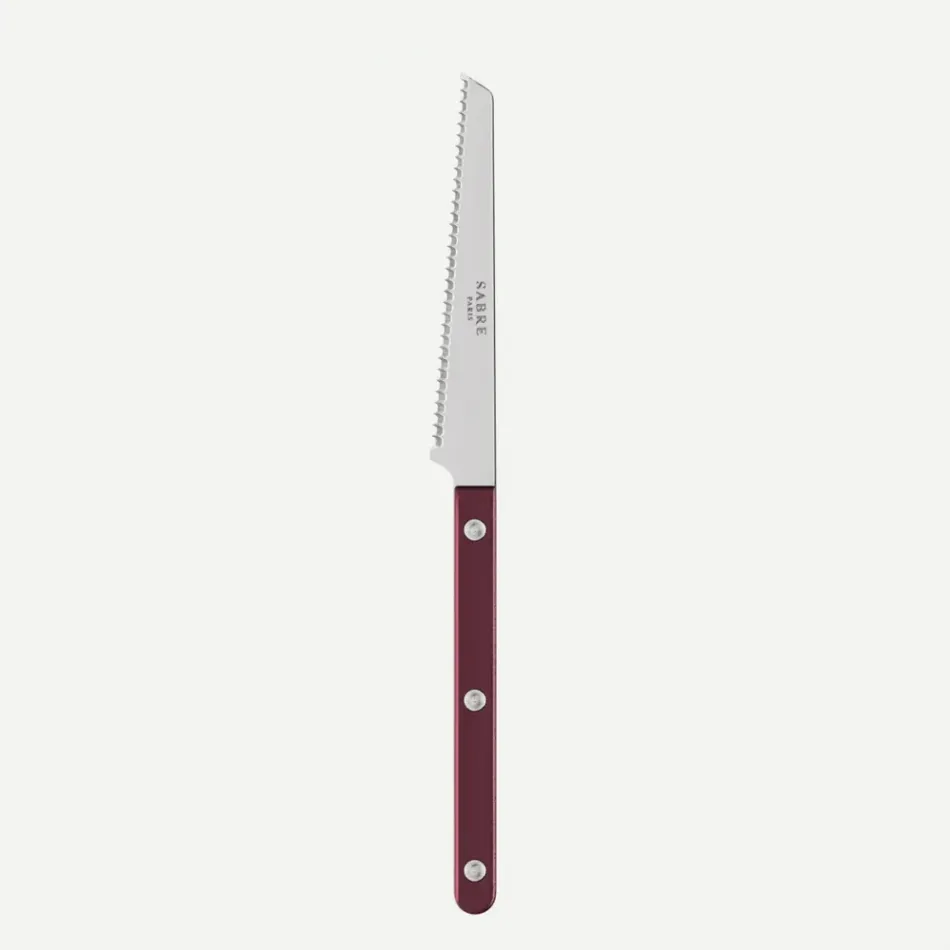 Bistrot Pearly Aubergine Tomato Knife 8"1/2