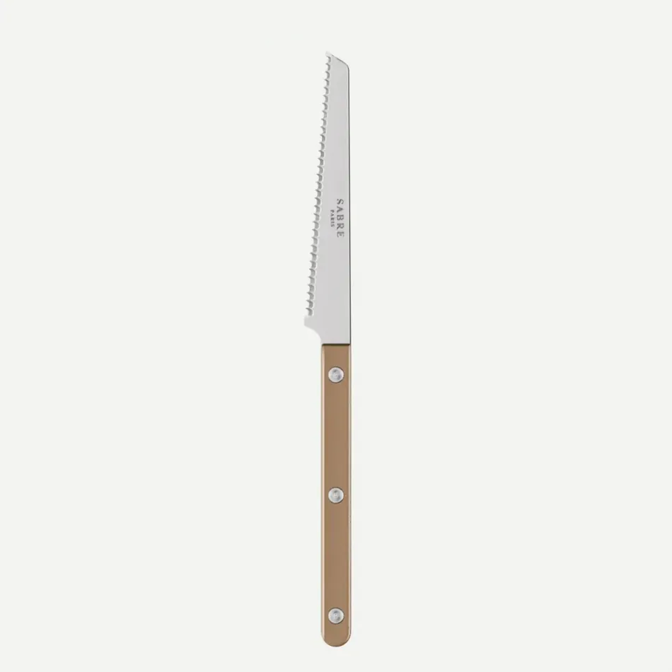 Bistrot Pearly Caramel Tomato Knife 8"1/2