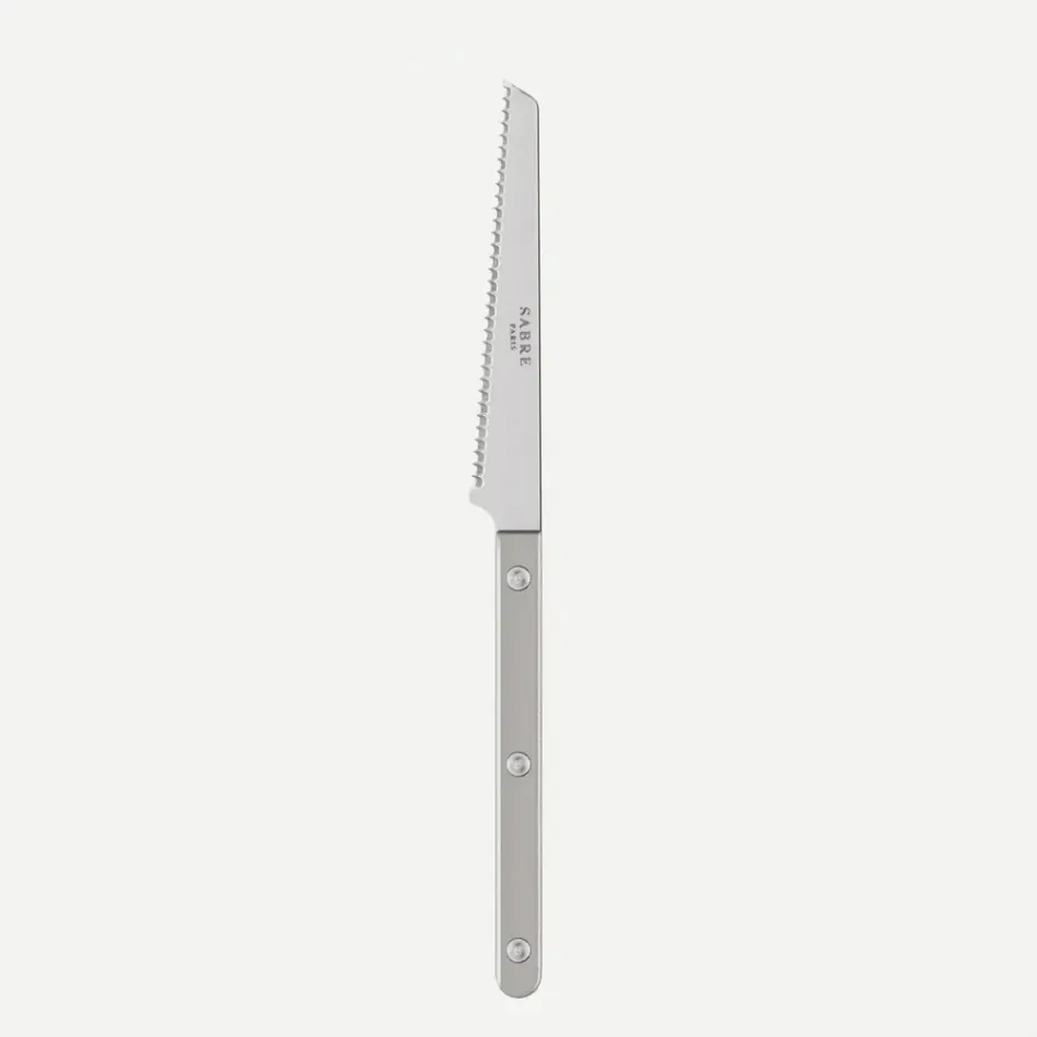 Bistrot Pearly Grey Tomato Knife 8"1/2