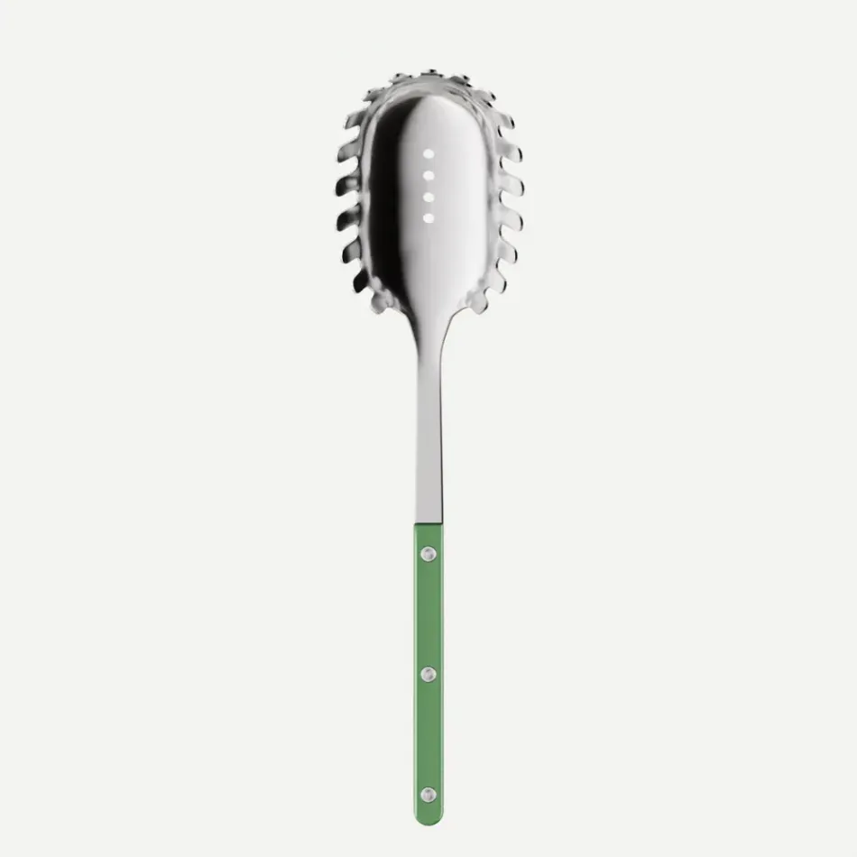 Bistrot Pearly Garden Green Spaghetti Spoon 26cm