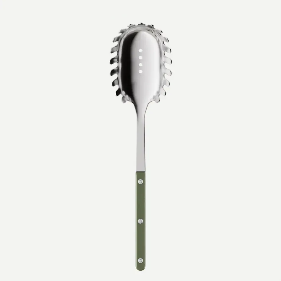 Bistrot Pearly Dark Green Spaghetti Spoon 26cm