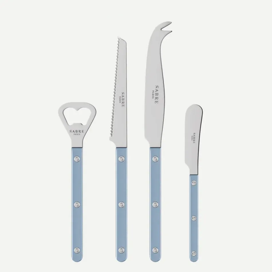 Bistrot Pearly Light Blue Bistrot Aperitif Set
