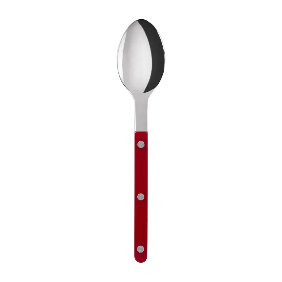 Bistrot Shiny Burgundy Soup Spoon 8.5"