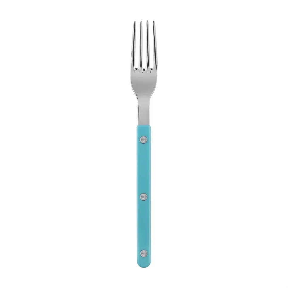 Bistrot Shiny Turquoise Dinner Fork 8.5"