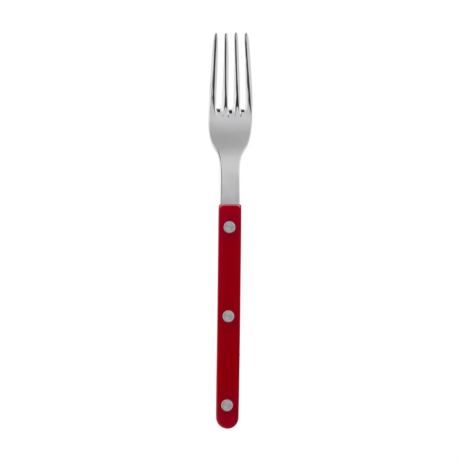 Bistrot Shiny Burgundy Dinner Fork 8.5"