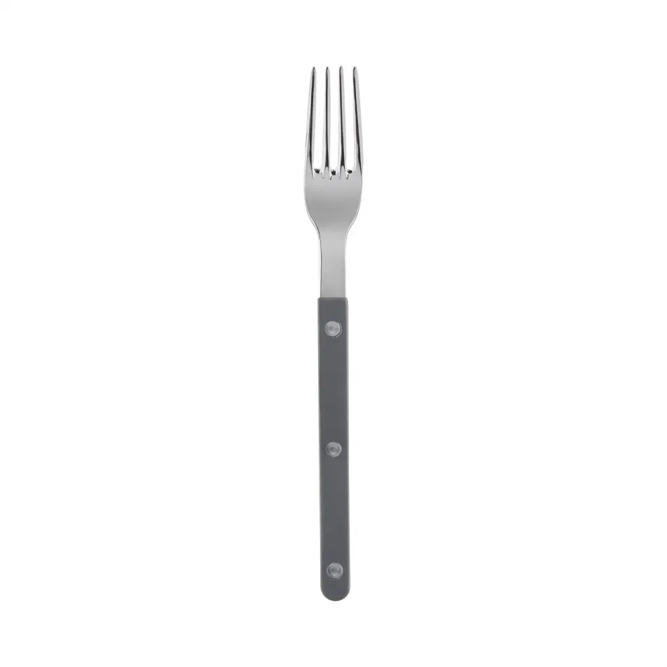 Bistrot Shiny Dark Grey Dinner Fork 8.5"