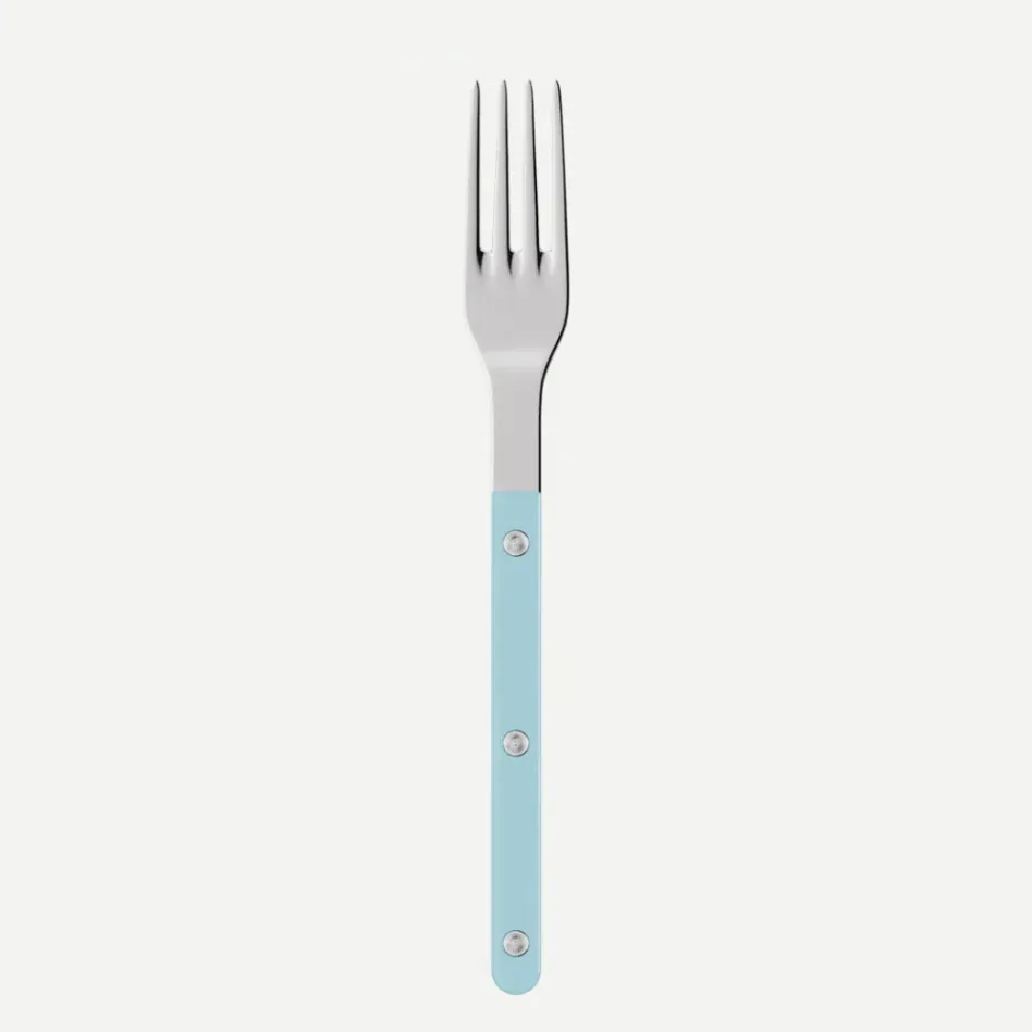 Bistrot Solid Pastel Blue Dinner Fork 8"1/2