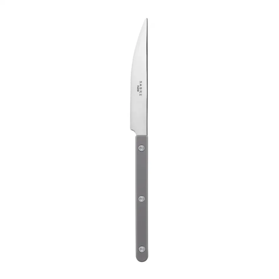 Bistrot Shiny Grey Dinner Knife 9.25"