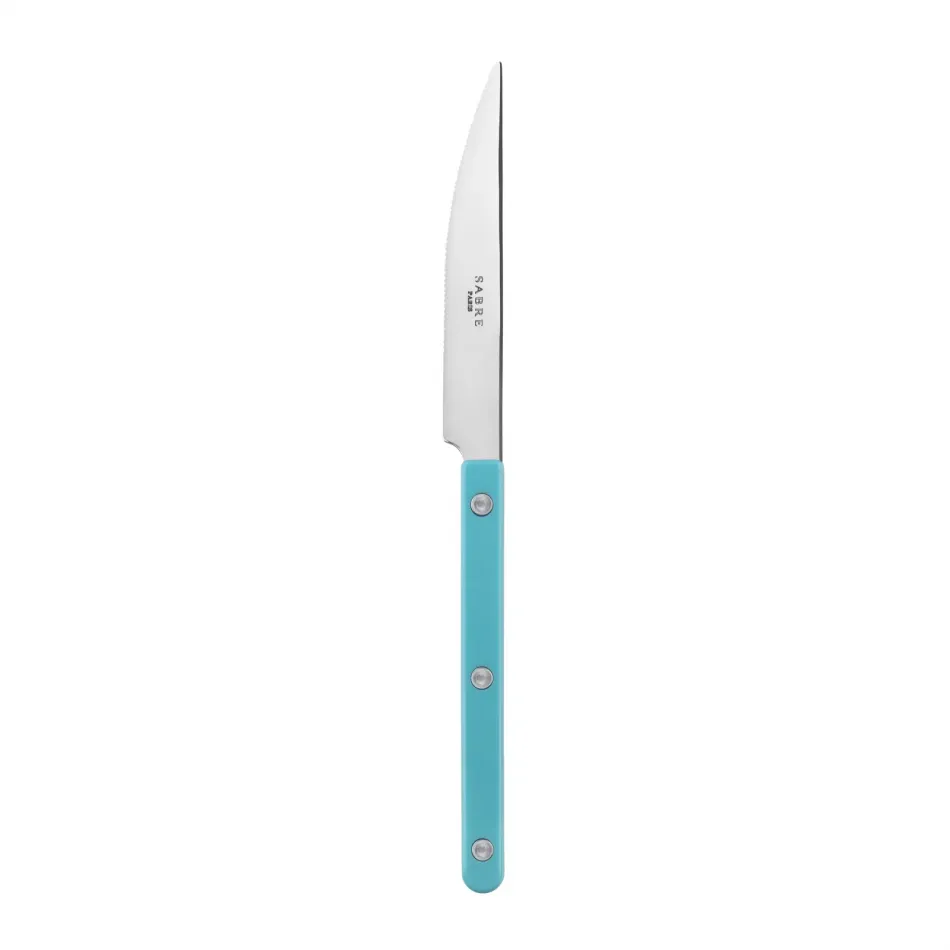 Bistrot Shiny Turquoise Dinner Knife 9.25"