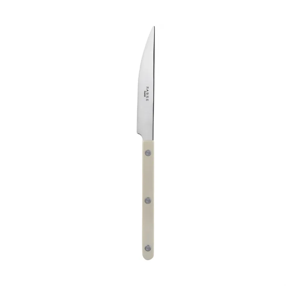 Bistrot Shiny Light Khaki Dinner Knife 9.25"