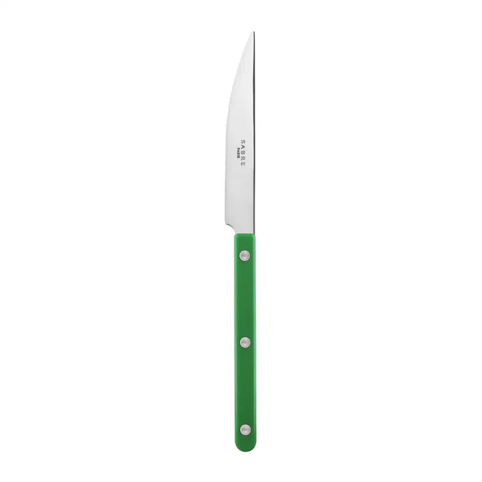 Bistrot Shiny Garden Green Dinner Knife 9.25"