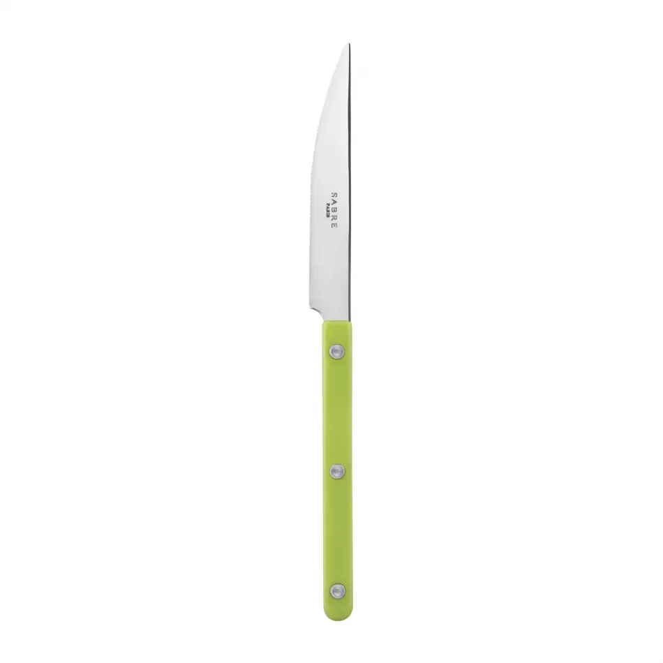 Bistrot Shiny Lime Dinner Knife 9.25"