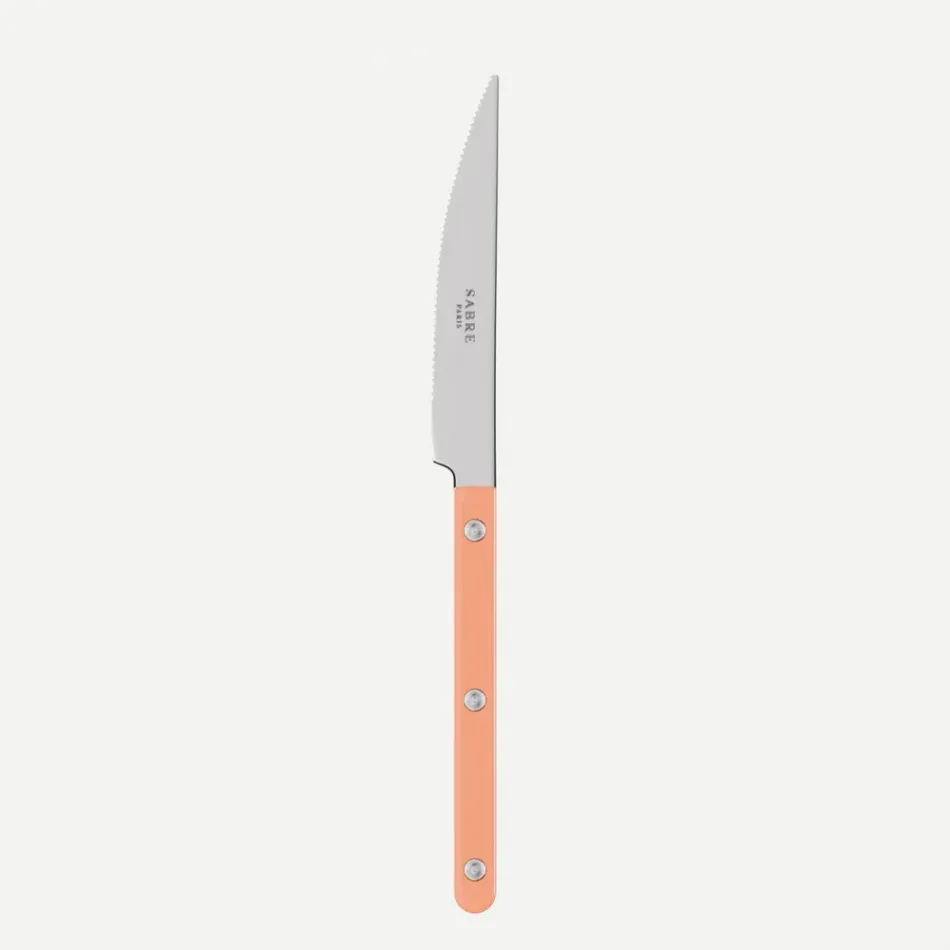 Bistrot Solid Nude Pink Dinner Knife 9"1/4