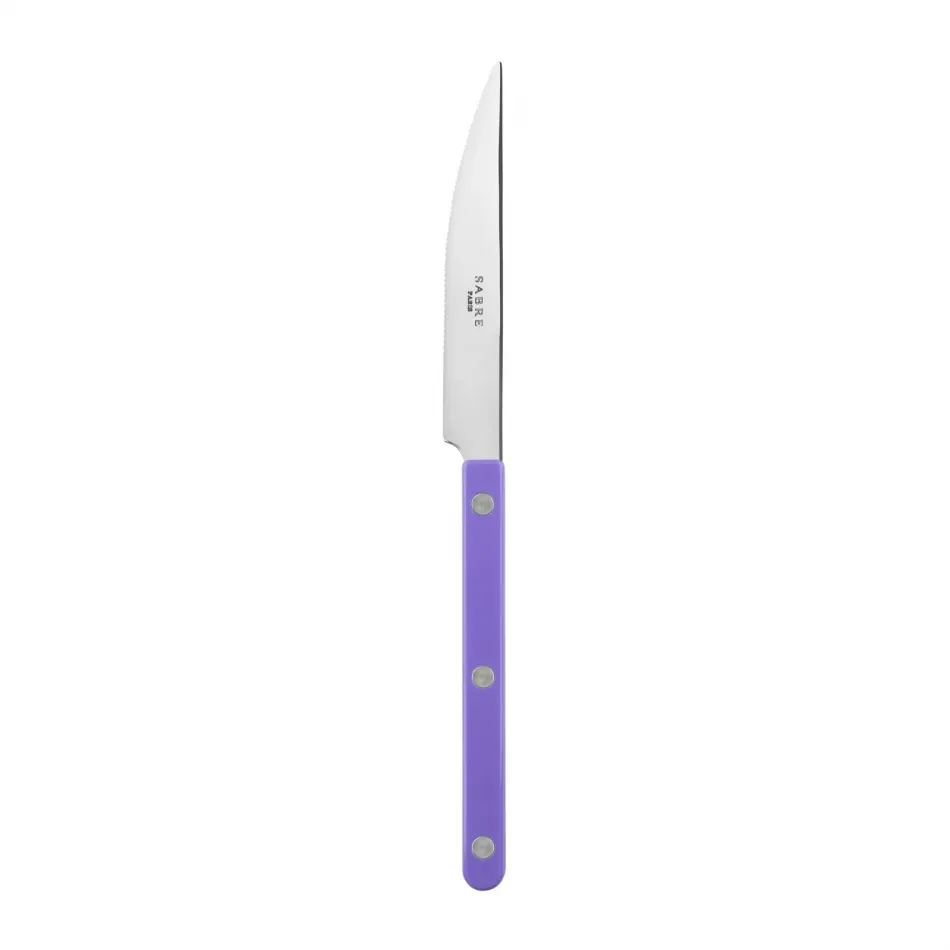 Bistrot Shiny Purple Dinner Knife 9.25"