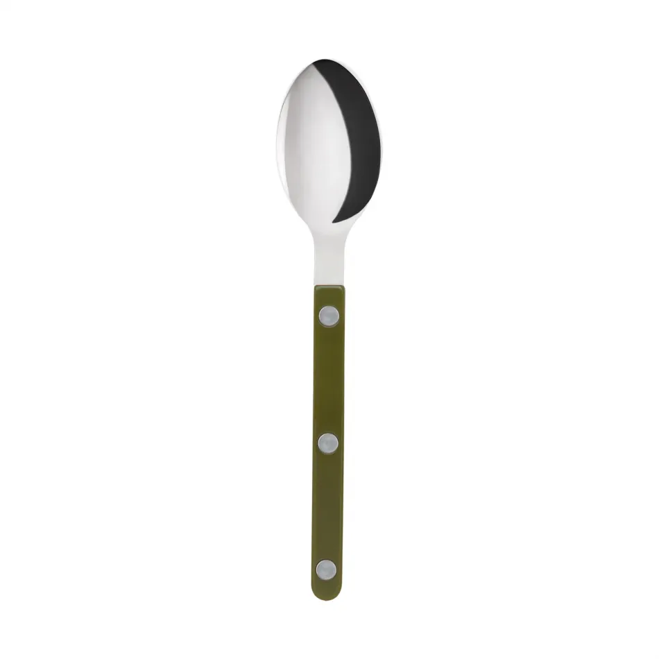 Bistrot Shiny Green Fern Teaspoon 6"