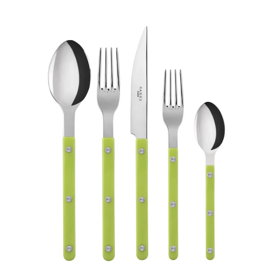 Bistrot Shiny Lime Flatware