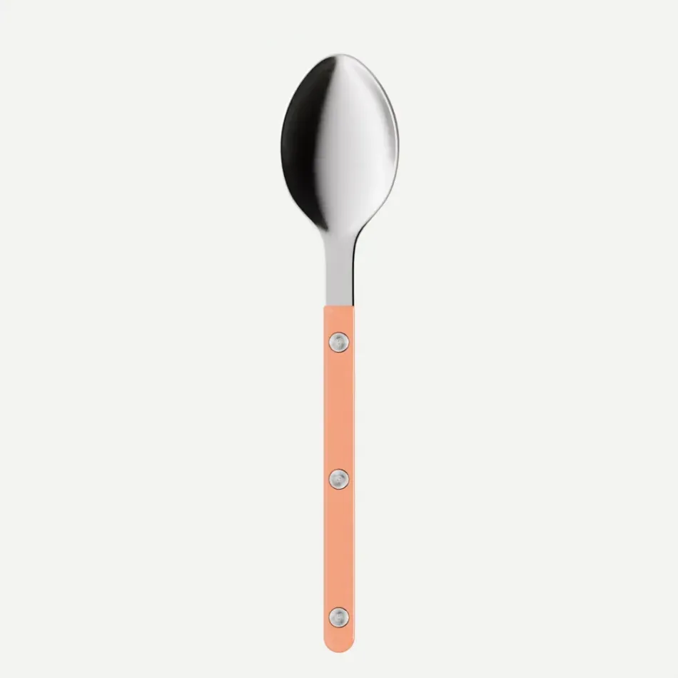 Bistrot Solid Nude Pink Dessert Spoon 7"1/2