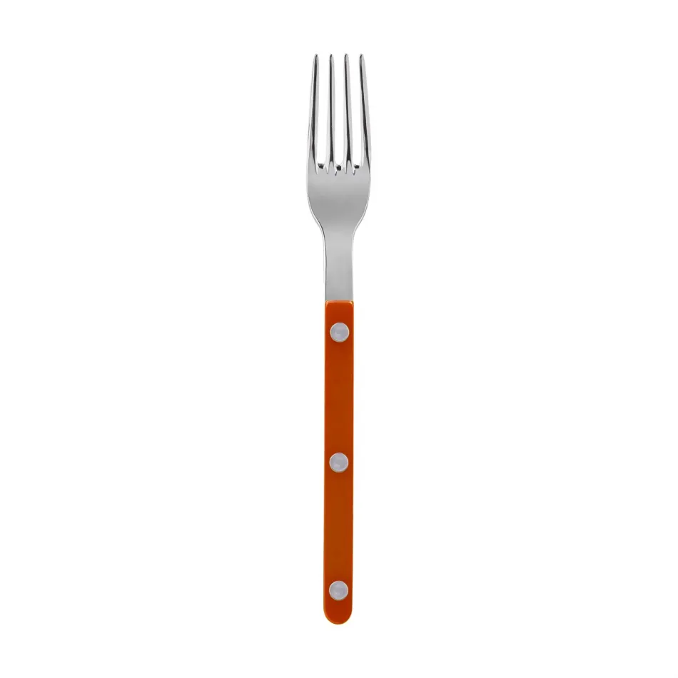 Bistrot Shiny Orange Salad Fork 7.5"