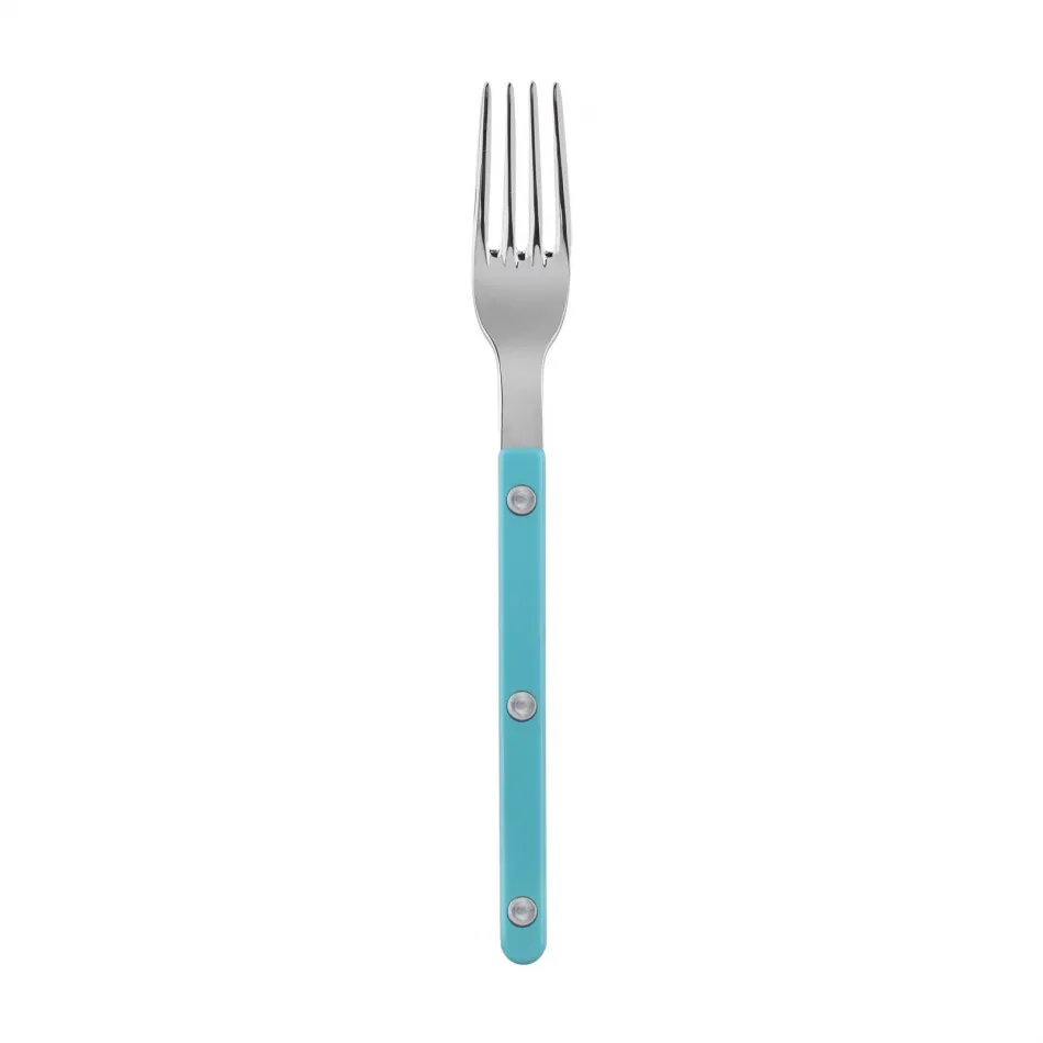 Bistrot Shiny Turquoise Salad Fork 7.5"