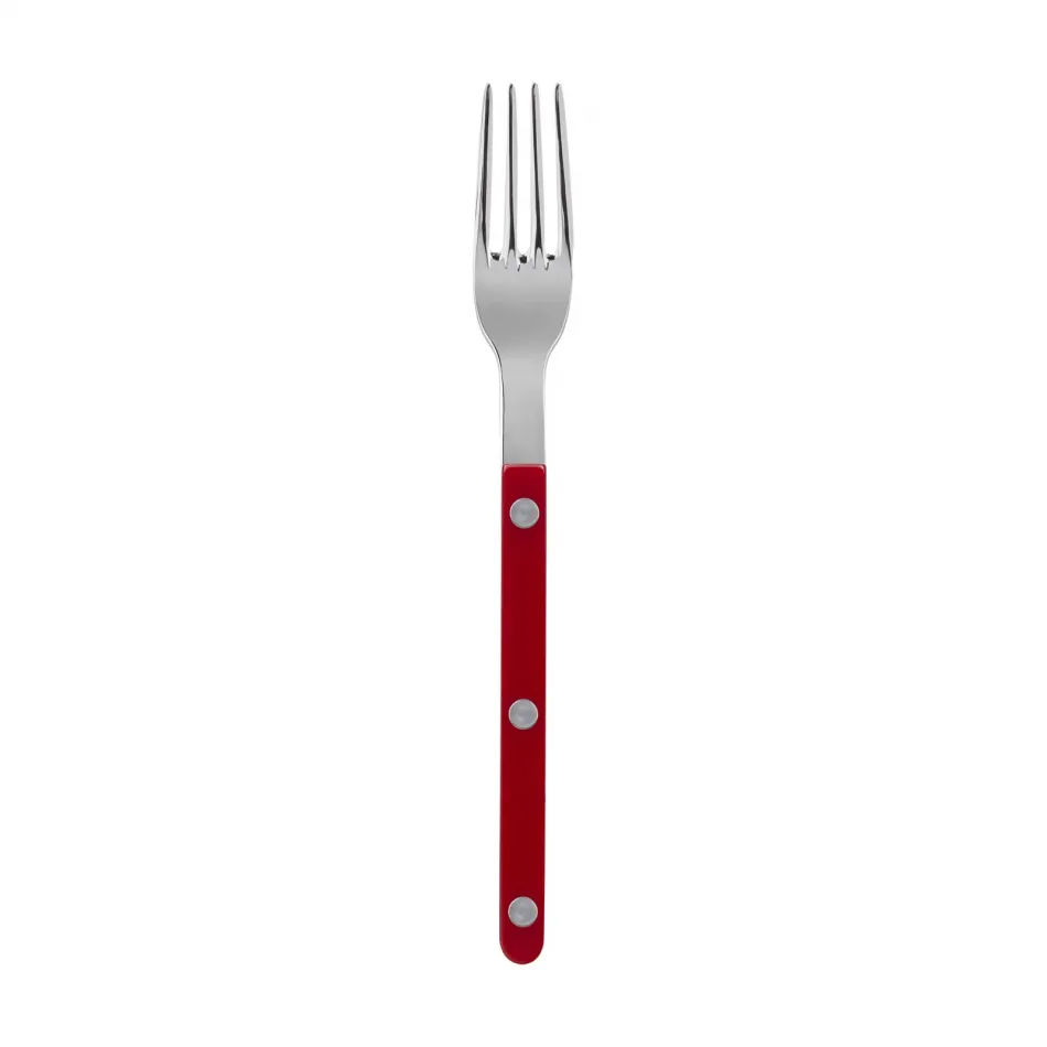 Bistrot Shiny Burgundy Salad Fork 7.5"