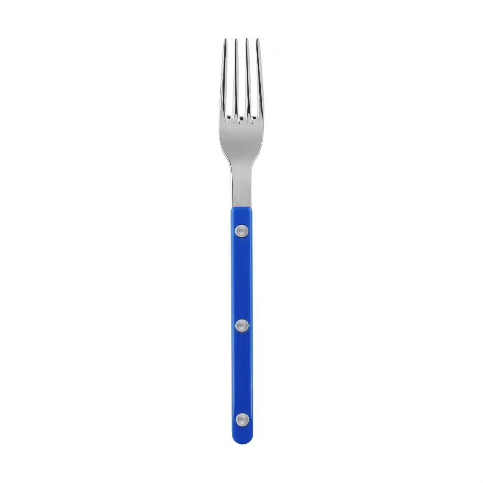 Bistrot Shiny Lapis Blue Salad Fork 7.5"