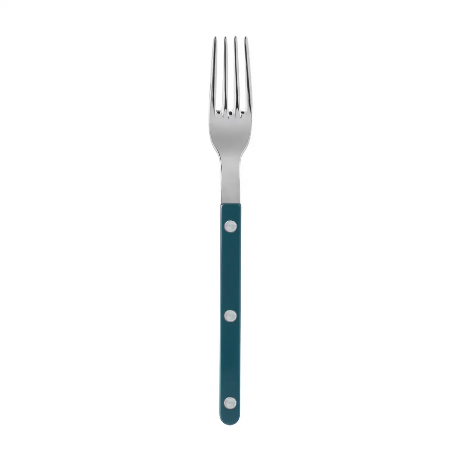 Bistrot Shiny Solid AquamarineBistrot Shiny Aquamarine Salad Fork 7.5"