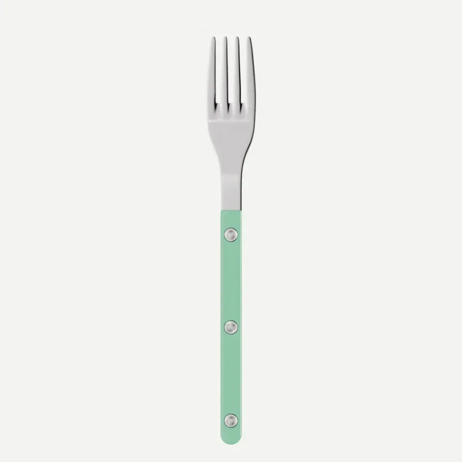 Bistrot Solid Pastel Green Salad Fork 7"1/2