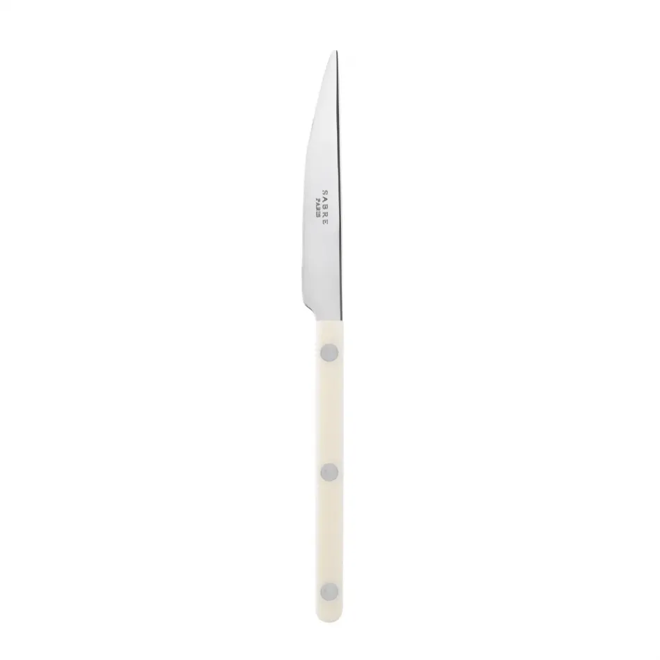 Bistrot Shiny Ivory Dessert Knife 7.75" 8"