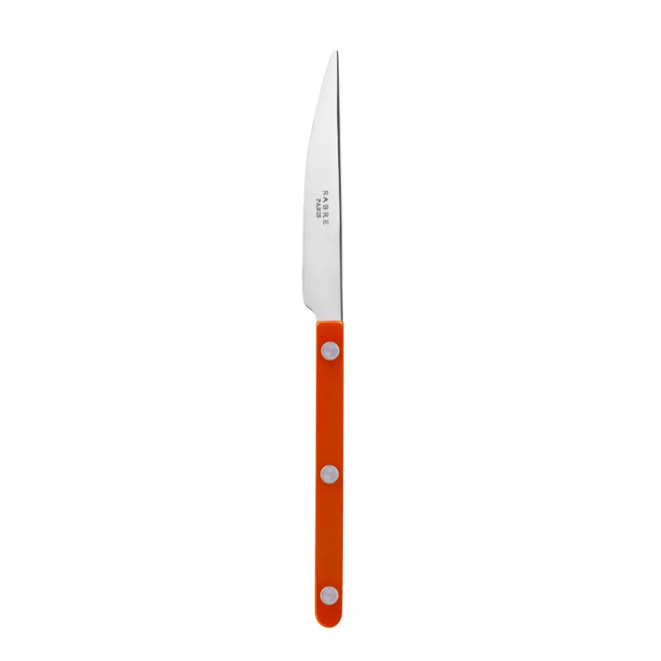 Bistrot Shiny Orange Dessert Knife 7.75" 8"