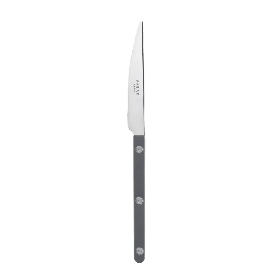 Bistrot Shiny Dark Grey Dessert Knife 7.75" 8"