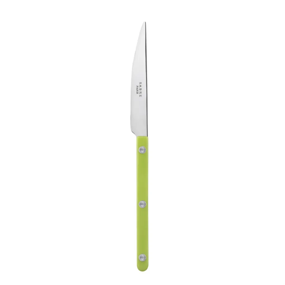 Bistrot Shiny Lime Dessert Knife 8"