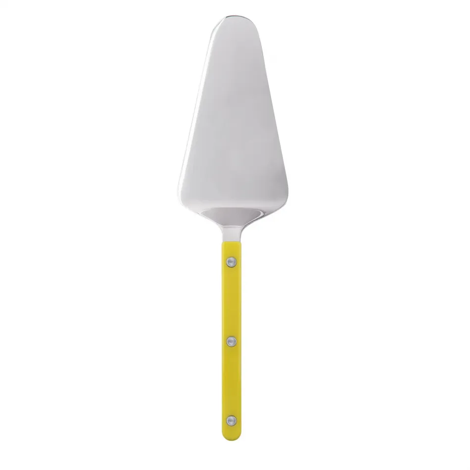 Bistrot Shiny Yellow Tart Slicer 10"