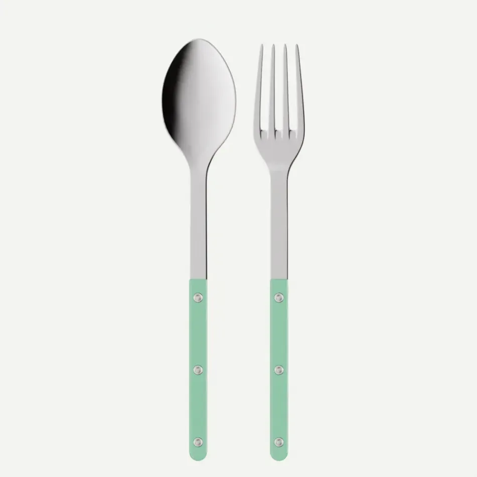 Bistrot Solid Pastel Green Serving Set 10"1/4
