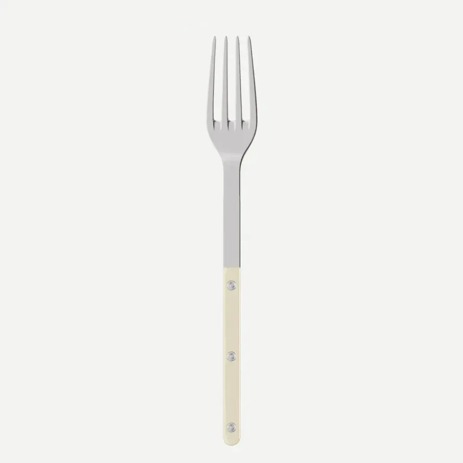 Bistrot Solid Ivory Serving Fork 10"1/4