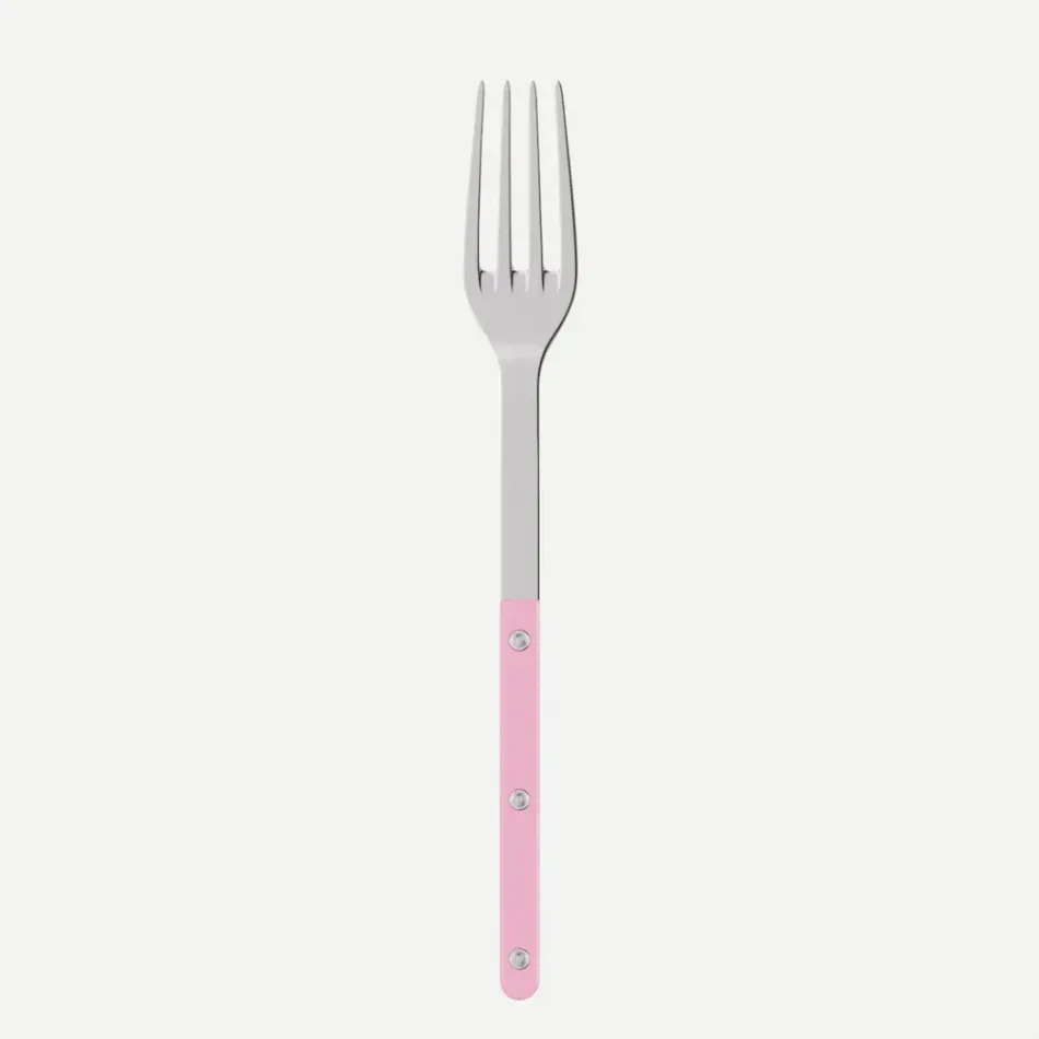 Bistrot Solid Pink Serving Fork 10"1/4