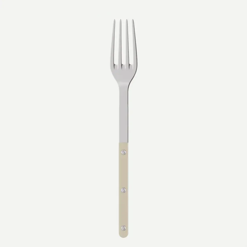 Bistrot Solid Light Kaki Serving Fork 10"1/4