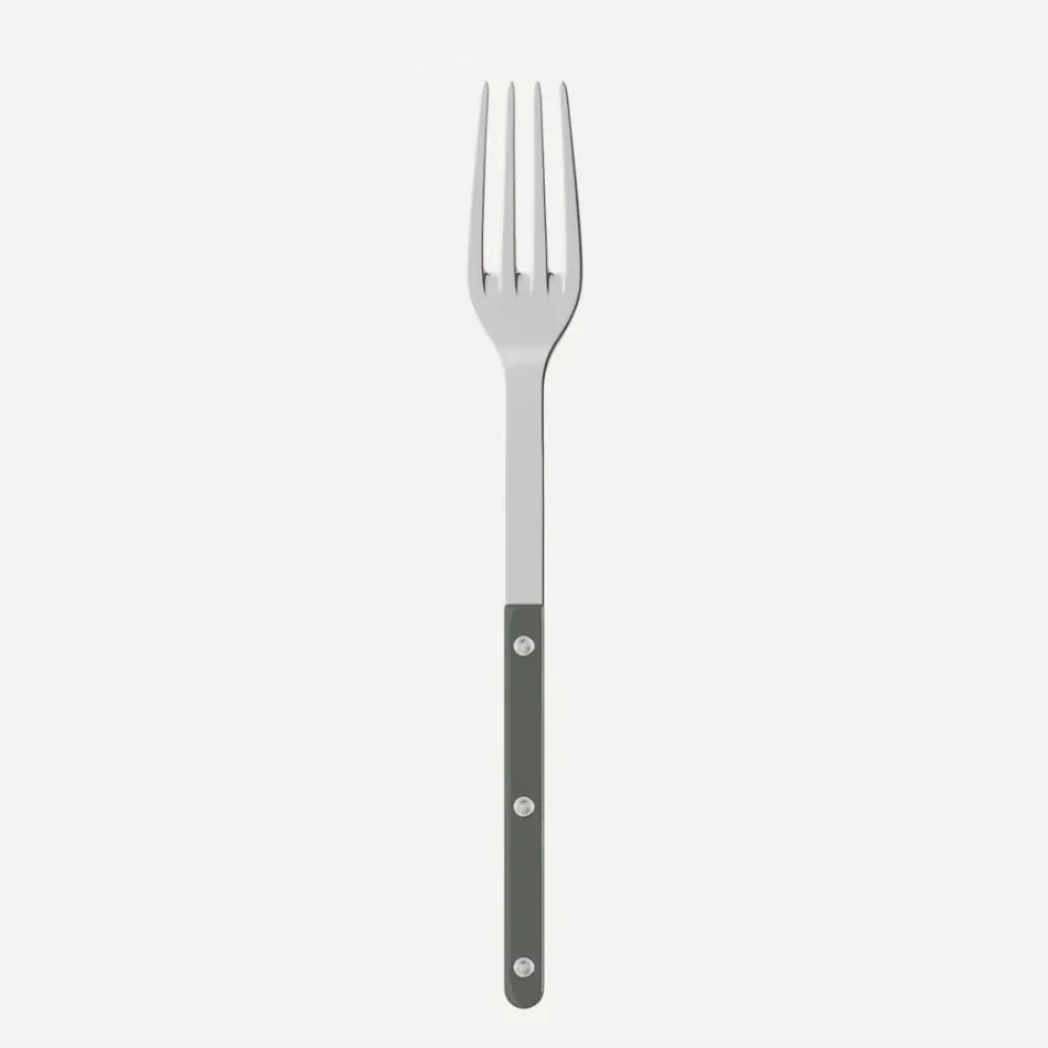 Bistrot Solid Dark Grey Serving Fork 10"1/4