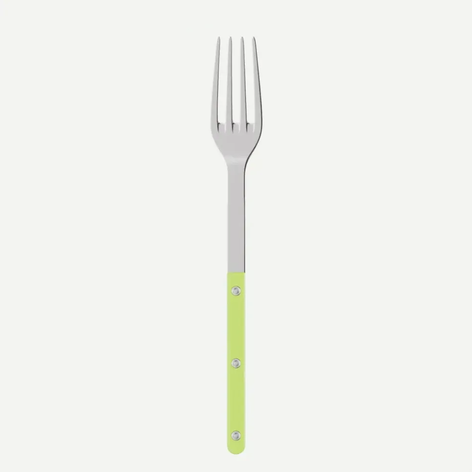 Bistrot Solid Lime Serving Fork 10"1/4