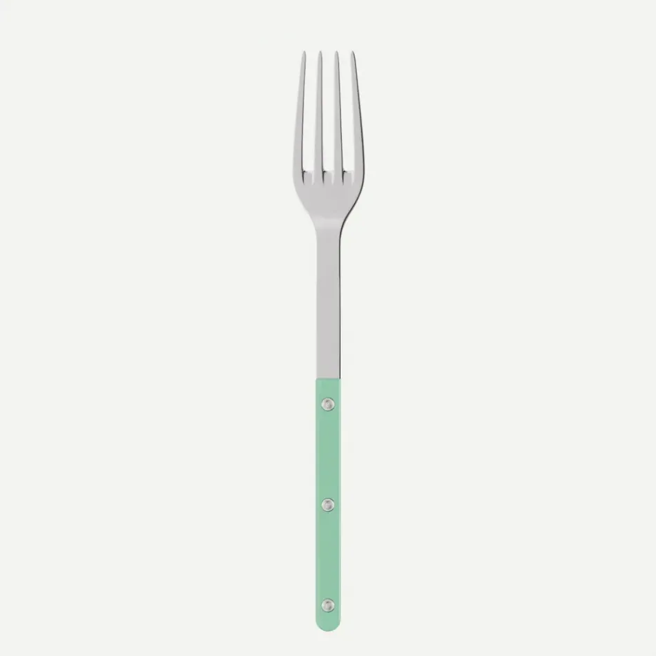 Bistrot Solid Pastel Green Serving Fork 10"1/4