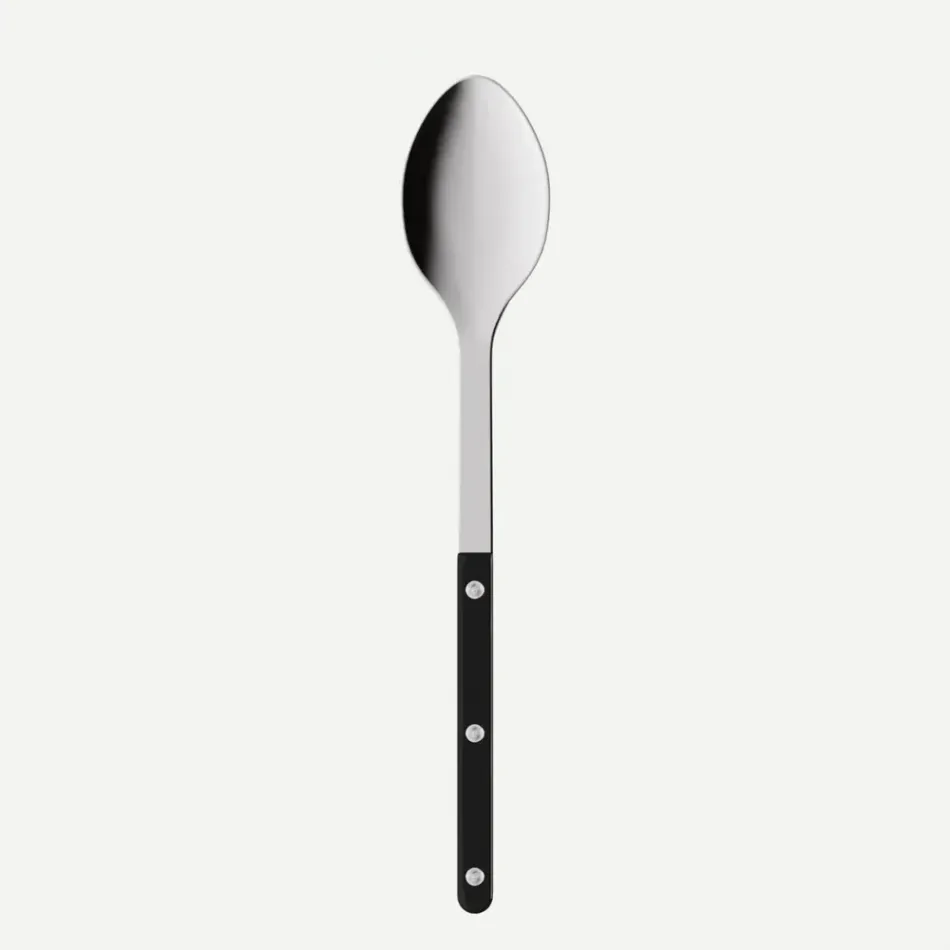 Bistrot Solid Black Serving Spoon 10"1/4