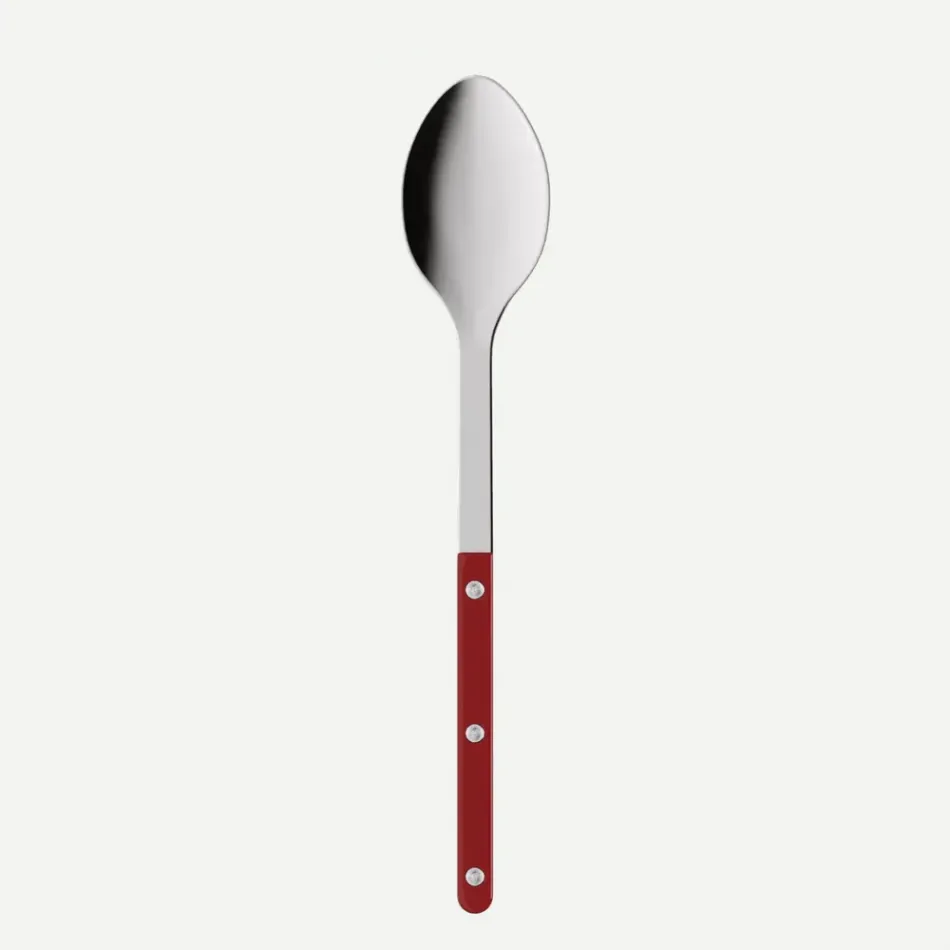 Bistrot Solid Burgundy Serving Spoon 10"1/4