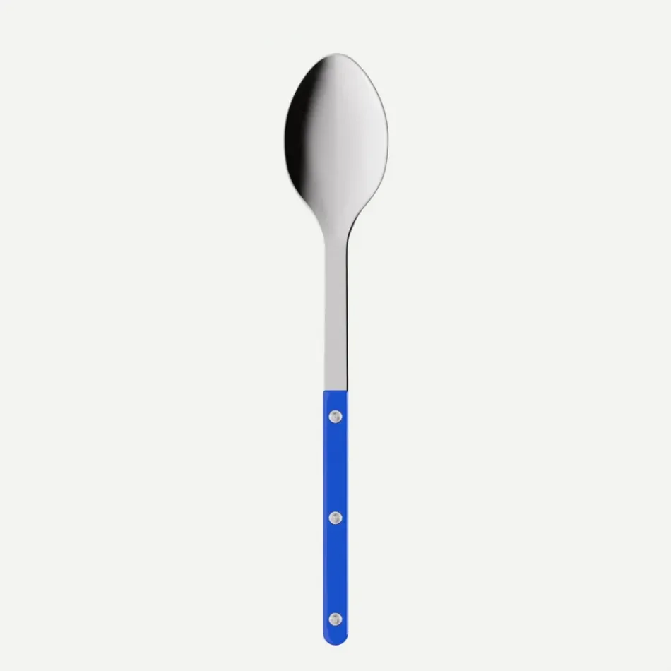 Bistrot Solid Lapis Blue Serving Spoon 10"1/4
