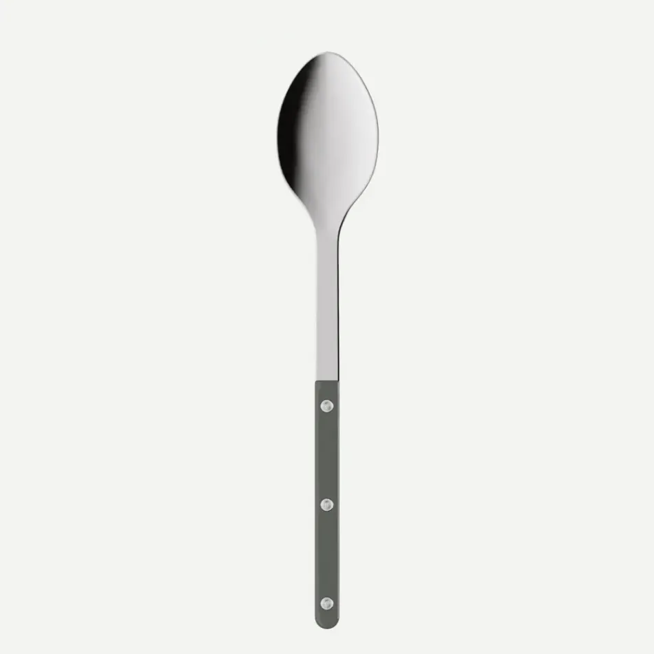Bistrot Solid Dark Grey Serving Spoon 10"1/4