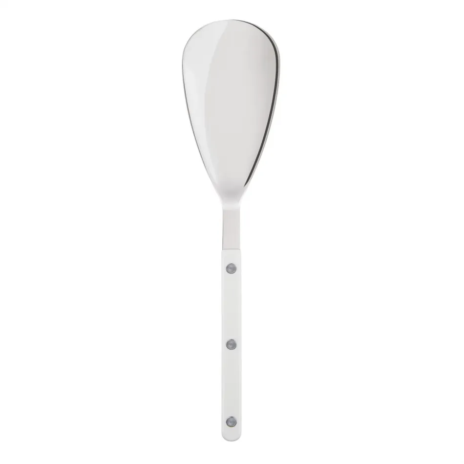 Bistrot Shiny White Rice Serving Spoon 10.5"