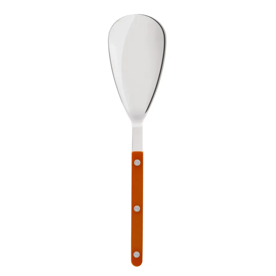 Bistrot Shiny Orange Rice Serving Spoon 10.5"