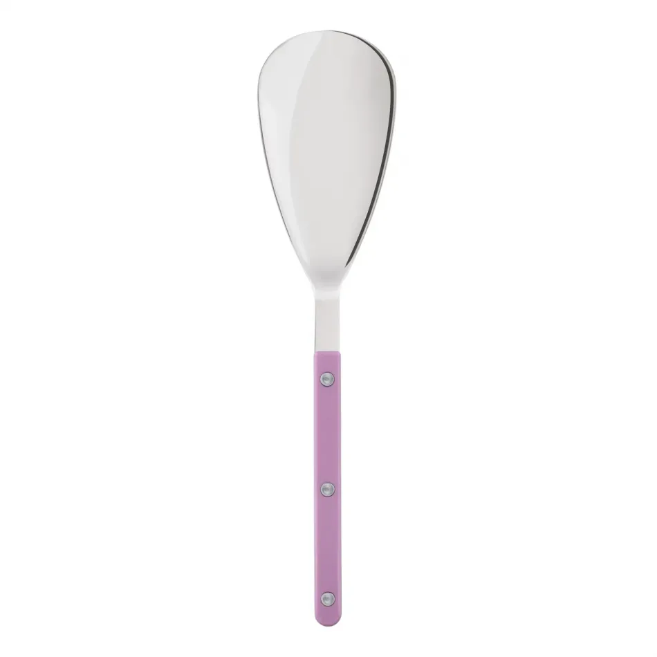 Bistrot Shiny Pink Rice Serving Spoon 10.5"